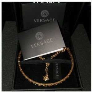 Versace Greca Choker Necklace